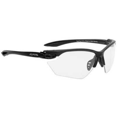 Alpina, Unisex, Sportbrille, Twist Four VL+ (Schwarz, Transparent), Schwarz Alpina, Unisex, Sportbrille, Twist Four VL+ (Schwarz, Transparent), Schwarz