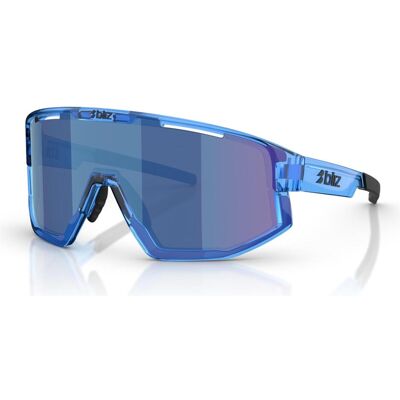 Bliz, Unisex, Sportbrille, Fusion Small (Blue transparent, Smoke/Blue Multicolor), Blau, Mehrfarbig, Transparent, Grau Bliz, Unisex, Sportbrille, Fusion Small (Blue transparent, Smoke/Blue Multicolor), Blau, Mehrfarbig, Transparent, Grau
