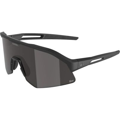 Alpina, Unisex, Sportbrille, Sonic HR M Q-Lite (Black Matt, Mirror Silver), Schwarz Alpina, Unisex, Sportbrille, Sonic HR M Q-Lite (Black Matt, Mirror Silver), Schwarz
