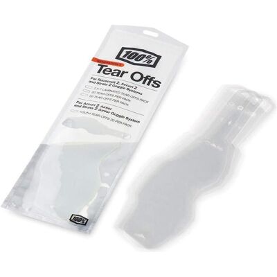 100%, Unisex, Brillen Zubehör, Standard Tear-Off, Transparent 100%, Unisex, Brillen Zubehör, Standard Tear-Off, Transparent