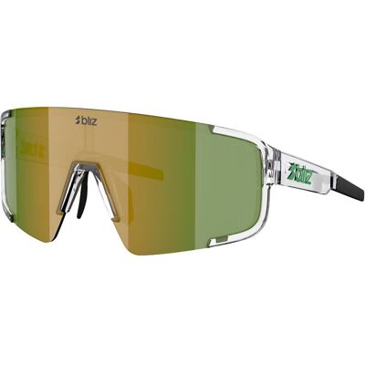Bliz, Unisex, Sportbrille, P003 (Transparent White, Braun W GREEN MULTI), Weiss Bliz, Unisex, Sportbrille, P003 (Transparent White, Braun W GREEN MULTI), Weiss