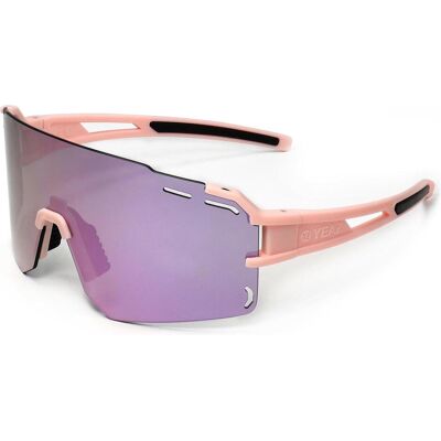 Yeaz, Damen, Sportbrille, Suncruise (matt pink, Revo Purple Pink), Rosa, Violett Yeaz, Damen, Sportbrille, Suncruise (matt pink, Revo Purple Pink), Rosa, Violett