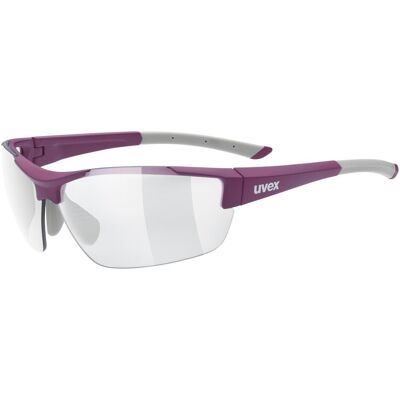 Uvex, Sportbrille, Sportstyle 612 Variomatic light Sportbrille (Farbe: 6690 purple mat, variomatic smoke) (6690 purple mat, Variomatic Smoke, 6690 purple mat, Variomatic Smoke), Violett Uvex, Sportbrille, Sportstyle 612 Variomatic light Sportbrille (Farbe: 6690 purple mat, variomatic smoke) (6690 purple mat, Variomatic Smoke, 6690 purple mat, Variomatic Smoke), Violett