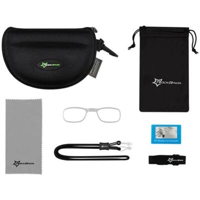 Rockbros, Herren, Sportbrille, 10143 photochromic UV400 cycling glasses - black (Black, Czarne, czarny, Schwarz), Schwarz Rockbros, Herren, Sportbrille, 10143 photochromic UV400 cycling glasses - black (Black, Czarne, czarny, Schwarz), Schwarz