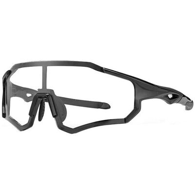 Rockbros, Sportbrille, 10181 photochrome UV400-Fahrradbrille – Schwarz (Schwarz, Schwarz), Schwarz Rockbros, Sportbrille, 10181 photochrome UV400-Fahrradbrille – Schwarz (Schwarz, Schwarz), Schwarz