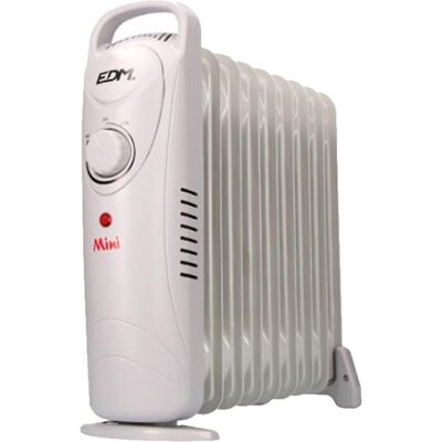 EDM Junior Weiß Öljytäytteiger Radiator - 9 Kammern - 900 W EDM Junior Weiß Öljytäytteiger Radiator - 9 Kammern - 900 W