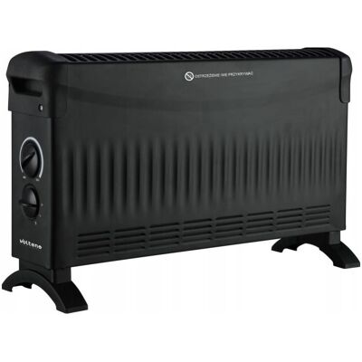 Volt Polska Grzejnik Volt Grzejnik konwektorowy VO2454 Volteno 1500W, Heizkörper, Schwarz Volt Polska Grzejnik Volt Grzejnik konwektorowy VO2454 Volteno 1500W, Heizkörper, Schwarz