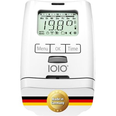 Ioio Elektronisches Heizungsthermostat HT 2000 - Thermostat Heizung programmierbar - Heizkörper, Thermostat, Weiss Ioio Elektronisches Heizungsthermostat HT 2000 - Thermostat Heizung programmierbar - Heizkörper, Thermostat, Weiss