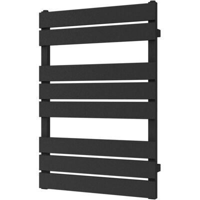 Plieger Genua Design Kühler - Handtuchkühler - 80 cm x 55 cm - 405 Watt - Graphit (7253294), Heizkörper, Schwarz Plieger Genua Design Kühler - Handtuchkühler - 80 cm x 55 cm - 405 Watt - Graphit (7253294), Heizkörper, Schwarz