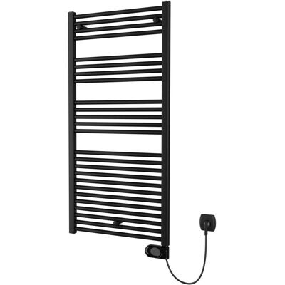 Plieger Elba Elektrischer Handtuchheizkörper, Heizkörper, Schwarz Plieger Elba Elektrischer Handtuchheizkörper, Heizkörper, Schwarz
