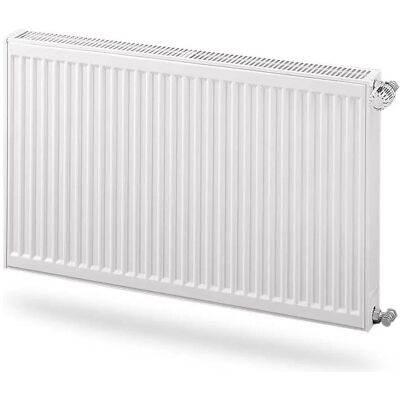 Purmo C22 Weiß Radiator - Doppelplatte, Seitlich Anschluss Purmo C22 Weiß Radiator - Doppelplatte, Seitlich Anschluss