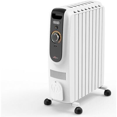 Delonghi TRD50820 Ölradiator, Heizkörper, Weiss, Schwarz Delonghi TRD50820 Ölradiator, Heizkörper, Weiss, Schwarz