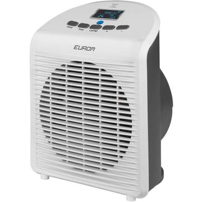 Eurom Safe-t-Fanheater LCD 2000 - Keramische Kachel 2000 W, Heizlüfter, Grün Eurom Safe-t-Fanheater LCD 2000 - Keramische Kachel 2000 W, Heizlüfter, Grün