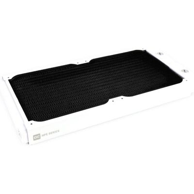 Alphacool HPE-30 Kupfer 280mm Radiator - Weiß - Vollkupfer, Unterstützt 2x 140mm Lüfter Alphacool HPE-30 Kupfer 280mm Radiator - Weiß - Vollkupfer, Unterstützt 2x 140mm Lüfter