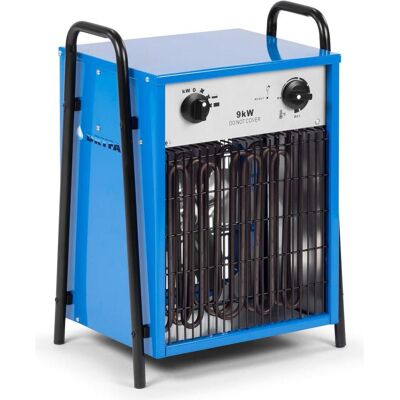 Dryfast DEH9 Elektrische kachel 400 Volt, Heizlüfter, Grün Dryfast DEH9 Elektrische kachel 400 Volt, Heizlüfter, Grün