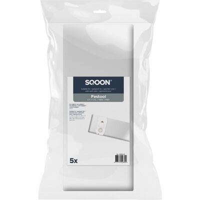 Sqoon, Industriestaubsauger Zubehör, 42204-5 Staubsaugerbeutel Festool CT / CTL / MINI / MIDI 5 Stück Sqoon, Industriestaubsauger Zubehör, 42204-5 Staubsaugerbeutel Festool CT / CTL / MINI / MIDI 5 Stück