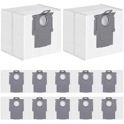 Roborock VACUUM ACC DUST BAG 12PCS/WHITE H5 8.04.0032, Staubsaugerbeutel Roborock VACUUM ACC DUST BAG 12PCS/WHITE H5 8.04.0032, Staubsaugerbeutel
