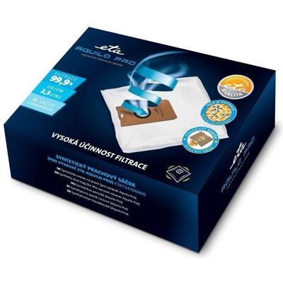 ETA Dust Bags for Vacuum Cleaner Aquilo Pro 724300450 3 pc(s), Staubsaugerbeutel ETA Dust Bags for Vacuum Cleaner Aquilo Pro 724300450 3 pc(s), Staubsaugerbeutel