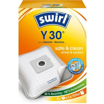 3x Swirl Y30/4 MP Plus Ds-Filter, Staubsaugerbeutel 3x Swirl Y30/4 MP Plus Ds-Filter, Staubsaugerbeutel