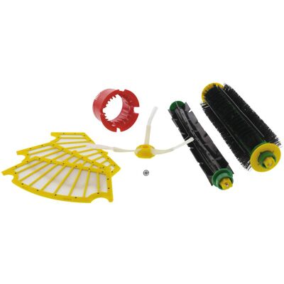 Deltaco Replacement kit for the iRobot 500 series, Staubsauger Roboter Zubehör, Schwarz, Rot, Weiss, Gelb Deltaco Replacement kit for the iRobot 500 series, Staubsauger Roboter Zubehör, Schwarz, Rot, Weiss, Gelb