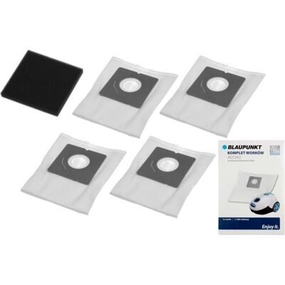 Blaupunkt Beutelset + Filter für VCB301 ACC042, Staubsaugerbeutel Blaupunkt Beutelset + Filter für VCB301 ACC042, Staubsaugerbeutel