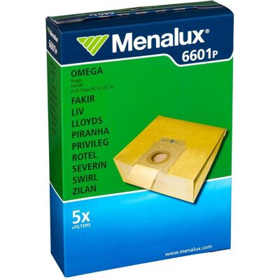 Menalux MEN Staubbeutel 6601P(SWI X351, Staubsaugerbeutel Menalux MEN Staubbeutel 6601P(SWI X351, Staubsaugerbeutel