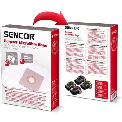Sencor Staubsaugerbeutel TASCHEN für SVC 8 (5 Stk.), Staubsaugerbeutel Sencor Staubsaugerbeutel TASCHEN für SVC 8 (5 Stk.), Staubsaugerbeutel