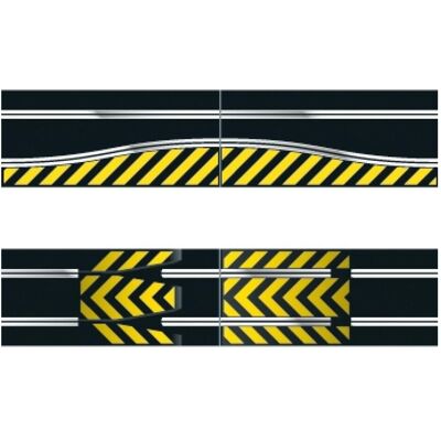 Scalextric Jump and Side Swipe Accessory Pack - Replaces C8511 once sold out Scalextric Jump and Side Swipe Accessory Pack - Replaces C8511 once sold out