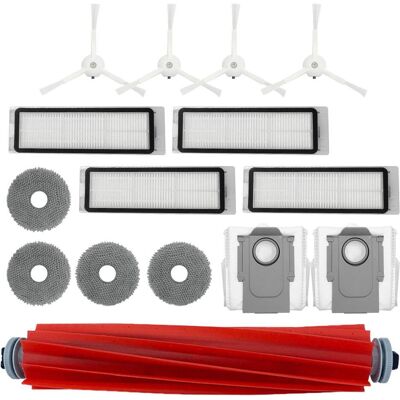 Roboparts Zubehör-Set für Roborock QRevo MaxV Qrevo Pro Qrevo S, Staubsauger Roboter Zubehör, Weiss Roboparts Zubehör-Set für Roborock QRevo MaxV Qrevo Pro Qrevo S, Staubsauger Roboter Zubehör, Weiss