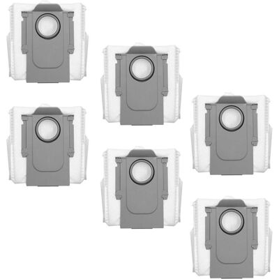 Roboparts Staubbeutel für Roborock Saros 10/10R S8 MaxV Ultra Qrevo Curv Qrevo MaxV Qrevo S Qrevo - 6er Pack, Staubsaugerbeutel Roboparts Staubbeutel für Roborock Saros 10/10R S8 MaxV Ultra Qrevo Curv Qrevo MaxV Qrevo S Qrevo - 6er Pack, Staubsaugerbeutel