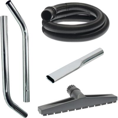 Cleancraft, Industriestaubsauger Zubehör, Staubsauger Zubehörset Schlauch- und Düsensatz antistatisch, 4,5 m Ø 38 mm Cleancraft, Industriestaubsauger Zubehör, Staubsauger Zubehörset Schlauch- und Düsensatz antistatisch, 4,5 m Ø 38 mm