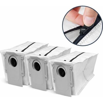 Roboparts Wiederverwendbare Staubbeutel für Roborock Qrevo Curv/S8 MaxV Ultra/Qrevo MaxV /Qrevo, Staubsaugerbeutel Roboparts Wiederverwendbare Staubbeutel für Roborock Qrevo Curv/S8 MaxV Ultra/Qrevo MaxV /Qrevo, Staubsaugerbeutel