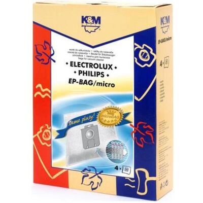 K&M Vacuum Cleaner Filters Ep-Bag/Micro 4+0, Staubsaugerbeutel K&M Vacuum Cleaner Filters Ep-Bag/Micro 4+0, Staubsaugerbeutel