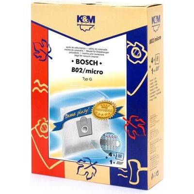 Vacuum Cleaner Filters K&M B02 Mikro, Staubsaugerbeutel Vacuum Cleaner Filters K&M B02 Mikro, Staubsaugerbeutel