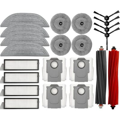 Roboparts Zubehör-Set für Roborock S8 MaxV Ultra Staubsaugroboter mit Vibrarise 3.0 - Modell 2024, Staubsauger Roboter Zubehör Roboparts Zubehör-Set für Roborock S8 MaxV Ultra Staubsaugroboter mit Vibrarise 3.0 - Modell 2024, Staubsauger Roboter Zubehör