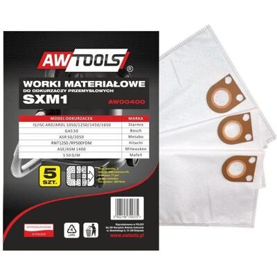 Awtools AW00400 - Mikrofasertüten - 3-lagig Awtools AW00400 - Mikrofasertüten - 3-lagig