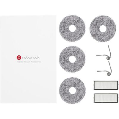 Roborock Accessorie Kit, Edge/Curv 2x Filter, 4x Mop Cloth, 2x Side Brush, Staubsauger Roboter Zubehör, Mehrfarbig Roborock Accessorie Kit, Edge/Curv 2x Filter, 4x Mop Cloth, 2x Side Brush, Staubsauger Roboter Zubehör, Mehrfarbig