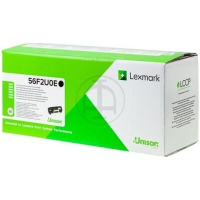Lexmark Toner, 56F2U0E toner cartridge 1 pc(s) Original Black Lexmark Toner, 56F2U0E toner cartridge 1 pc(s) Original Black