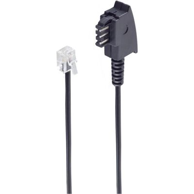 Shiverpeaks -BASIC-S --Telefon-Anschlusskabel-TAE F-Stecker auf Western-Stecker 6/4, Siemens, 3,0m, Telefon Zubehör Shiverpeaks -BASIC-S --Telefon-Anschlusskabel-TAE F-Stecker auf Western-Stecker 6/4, Siemens, 3,0m, Telefon Zubehör