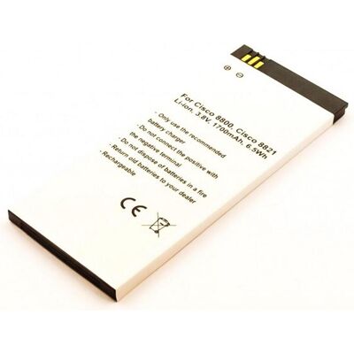 Cisco 74-102376-01 Akku - 1700 mAh - Li-Ion - 3,8V - Weiß Cisco 74-102376-01 Akku - 1700 mAh - Li-Ion - 3,8V - Weiß