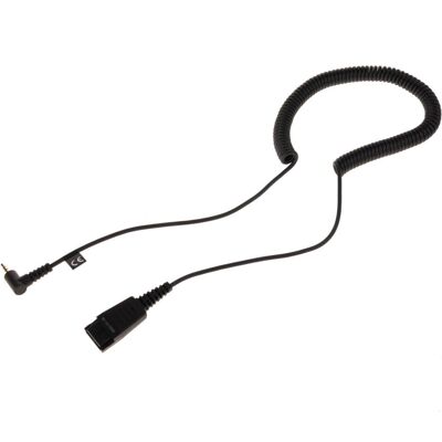 Jabra Anschlussspiralkabel, Quick Disconnect auf 2.5mm, Headset Zubehör Jabra Anschlussspiralkabel, Quick Disconnect auf 2.5mm, Headset Zubehör