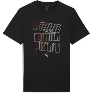 Puma Herren, Sportshirt, Ess Logo Lab Hog Tee (L), Schwarz, L Puma Herren, Sportshirt, Ess Logo Lab Hog Tee (L), Schwarz, L