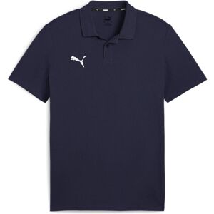 Puma Herren, Sportshirt, teamGOAL Casuals Polo (S), Blau, S Puma Herren, Sportshirt, teamGOAL Casuals Polo (S), Blau, S
