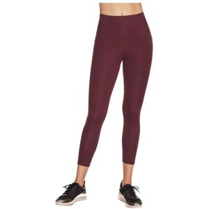 Skechers, Damen, Tights, Go Walk 7/8-Leggings mit hoher Taille für Damen (XS), Violett Skechers, Damen, Tights, Go Walk 7/8-Leggings mit hoher Taille für Damen (XS), Violett