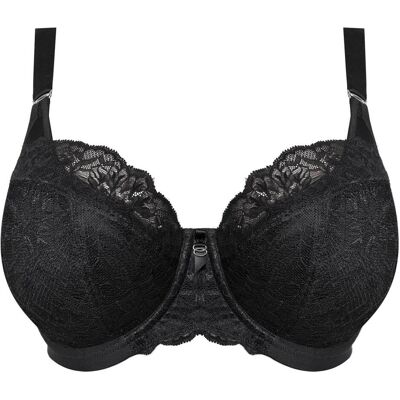 Elomi, BHs, Brianna padded half cup Dames Beha - Maat F85 (EU), Schwarz, (Einzelpack, 100 g) Elomi, BHs, Brianna padded half cup Dames Beha - Maat F85 (EU), Schwarz, (Einzelpack, 100 g)