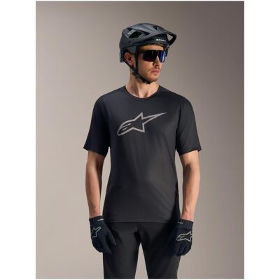 Alpinestars, Velotrikot, A-Dura Ride S/S Trikot (XL), Schwarz, XL Alpinestars, Velotrikot, A-Dura Ride S/S Trikot (XL), Schwarz, XL