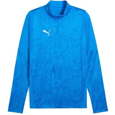 Puma Herren, Pullover, teamCUP Training 1/4 Zip Top, Blau, Silber, (3XL) Puma Herren, Pullover, teamCUP Training 1/4 Zip Top, Blau, Silber, (3XL)