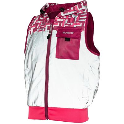 Wowow, Unisex, Westen, Reflex-Kinderweste Yoho Pink Gr.Xl, Rosa, Silber, (XL) Wowow, Unisex, Westen, Reflex-Kinderweste Yoho Pink Gr.Xl, Rosa, Silber, (XL)