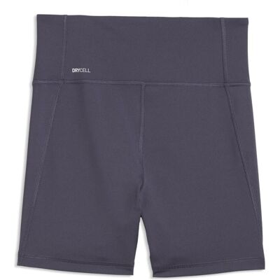 Puma Damen, Sporthose, W Tad Essential Hw 5" Short Tight (L), Schwarz, Grau Puma Damen, Sporthose, W Tad Essential Hw 5" Short Tight (L), Schwarz, Grau