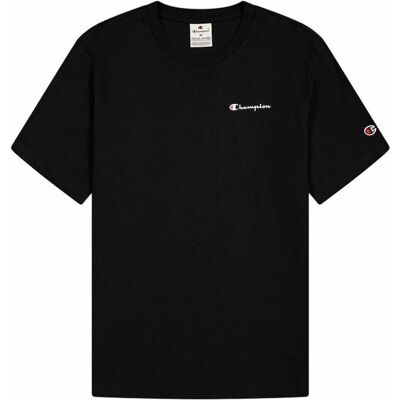 Champion, Herren, Sportshirt, Koszulka męska SS Tee czarna 220264 KK001 L (L), Schwarz, L Champion, Herren, Sportshirt, Koszulka męska SS Tee czarna 220264 KK001 L (L), Schwarz, L